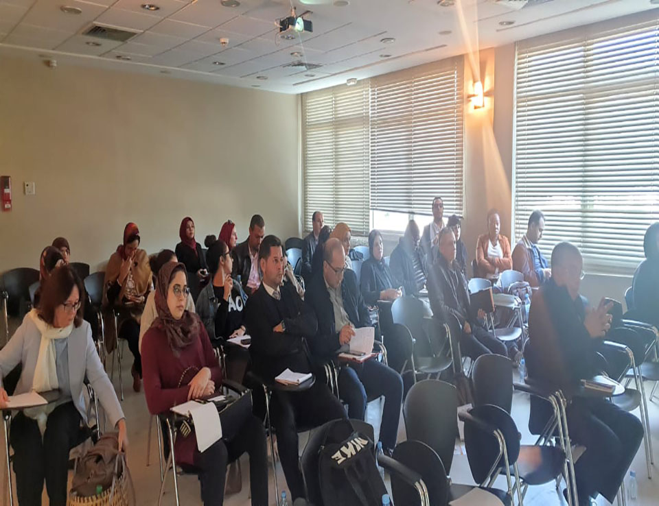Moment d'echange apres atelier