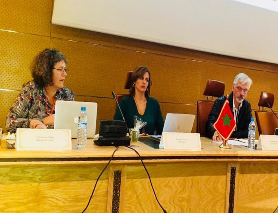 Intervention lors d'une rencontre scientifique